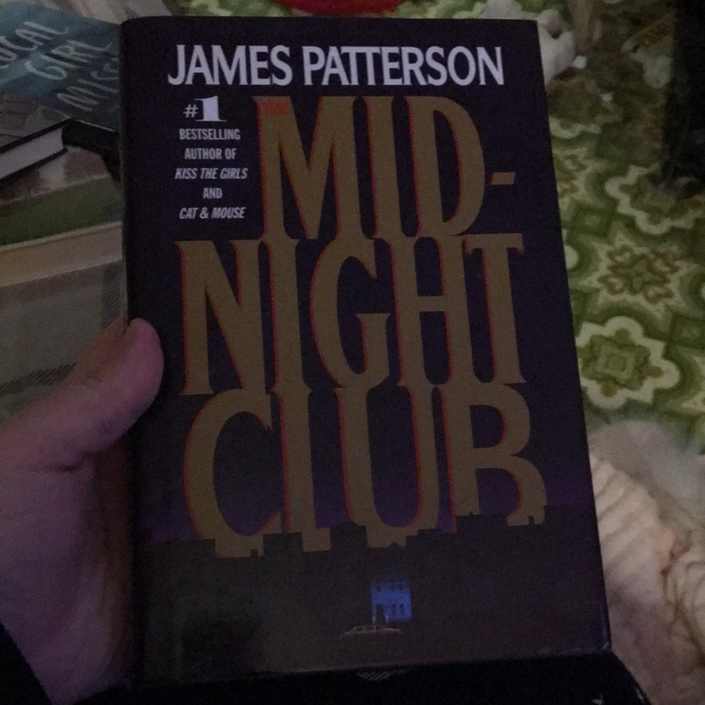 James Patterson midnight club hardback book